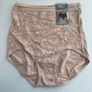 Bali Medium High Waist Brief Soft Cotton Modal Breathable Comfort Wide Waistband